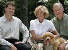 Frederick Brown and Robert and Susan Crumpacker Brown